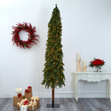 Nearly Natural 9ft. Grand Alpine Artificial Christmas Tree with 600 Clear Lights and 1183 Bendable Branches on Trunk - Thumbnail 5