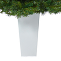 Nearly Natural Wyoming Mixed Pine Artificial Christmas Tree with 150 Clear Lights and 270 Bendable Branches in Tower Planter - Thumbnail 6