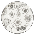 White Floral Porcelain Dinnerware Set 16pc - DOTCOM Specialty Line - Thumbnail 3