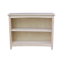 International Concepts Shaker Bookcase - Solid Wood Storage & Display - Thumbnail 2