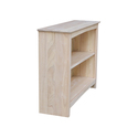 International Concepts Shaker Bookcase - Solid Wood Storage & Display - Thumbnail 3