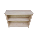 International Concepts Shaker Bookcase - Solid Wood Storage & Display - Thumbnail 5