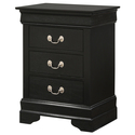 Glory Furniture G3150-3N Black Nightstand - Thumbnail 2