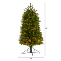 Artificial Christmas Tree Slim 4ft Micro LED Lights Bendable Branches - Thumbnail 2