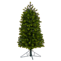Artificial Christmas Tree Slim 4ft Micro LED Lights Bendable Branches - Thumbnail 3
