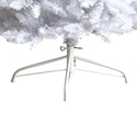 Nearly Natural 7ft. Slim White Artificial Christmas Tree with 300 Warm White LED Lights and 955 Bendable Branches - Thumbnail 6