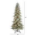 9.5ft Warm White LED Light Artificial Christmas Tree - Thumbnail 2