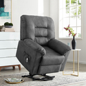 Fayette Power Lift Recliner Chair for Elderly with Heat | Microfiber Oversized Recliner with Adjustable Positions Thumbnail - 1