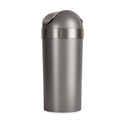 Large 16.5G Pewter Swing-Top Garbage Can - Umbra - Thumbnail 5
