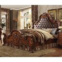 ACME Dresden California King Bed, PU & Cherry Oak (1Set/3Ctn) Thumbnail - 1