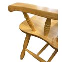 Sunset Trading Windsor Dining Chair - Solid Oak & Comfort Back - Thumbnail 8