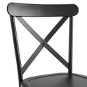 Crosley Camille 4-Piece Metal Dining Chair Set Matte Black - 4 Chairs - Thumbnail 7