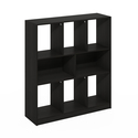 Furinno Daly 8-Cube Horizontal Bookcase, Bookshelf, Storage Organizer, 35 Width, Espresso Thumbnail - 1