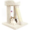 New Cat Condos Cat Condo with Scratcher & Toy - Elevated Perch Bed - Thumbnail 2