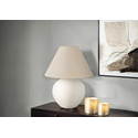 Monarch Specialties Lighting, 16"h, Table Lamp, Cream Shade, Cream Ceramic, Contemporary - Thumbnail 6