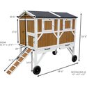 Zoovilla Free-Range Chicken Coop for 8+ Chickens - Coop - Thumbnail 3