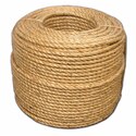 T.W . Evans Cordage Manila Rope 3/4" x 600ft - Strong Natural Fiber Thumbnail - 1