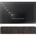 Atelier Mobili Floating TV Stand - Modern Wall Mounted Entertainment Center - Thumbnail 6