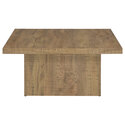 Coaster Devar Square Engineered Wood Coffee Table Mango - Thumbnail 3