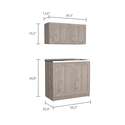 FM FURNITURE Perseus CabinetSet, Two Parts Set - Thumbnail 3