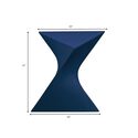 LeisureMod Randolph Modern Accent Side Table Indoor and Outdoor Use (Navy Blue) - Thumbnail 9