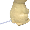 Simple Designs 16.33" Cute Wonders Whimsical Perched Bunny Rabbit Table Lamp for Home Decor, Kids Room, Yellow - Thumbnail 2