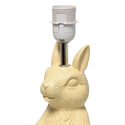 Simple Designs 16.33" Cute Wonders Whimsical Perched Bunny Rabbit Table Lamp for Home Decor, Kids Room, Yellow - Thumbnail 9