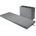 American Furniture Alliance Trifold Hide'A Mat Portable Mattress Jr. Twin-Pewter - Thumbnail 18