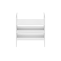 Furinno Cubicle 3-Shelf File Organizer Cube Insert, White - Thumbnail 3