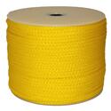 T.W . Evans Cordage Polypro Rope 5/16" x 1000ft - Yellow Hollow Braid Thumbnail - 1