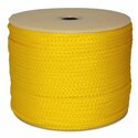 T.W . Evans Cordage Polypro Rope 1/2" x 500ft - Yellow Hollow Braid Thumbnail - 1
