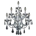 Elegant Lighting Maria Theresa 7 light Chrome Wall Sconce Clear Royal Cut Crystal Thumbnail - 1