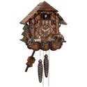River City Clocks Hand-Carved Cuckoo Clock with Bears - Black Forest Style Thumbnail - 1