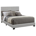 Coaster Dorian Upholstered Eastern King Bed Grey Thumbnail - 1