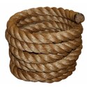 T.W . Evans Cordage Manila Rope - 2" x 50ft - Natural Fiber Thumbnail - 1