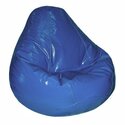 Wetlook Vinyl Adult Pure Bead Bean Bag Nautical Blue Thumbnail - 1