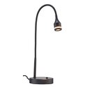 Adjustable LED Desk Lamp Black Modern Night Light Table Study Lamp - Adesso Thumbnail - 1