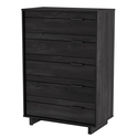 South Shore 5-Drawer Chest Dresser Rustic Oak Fynn Thumbnail - 1