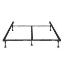 Hollywood Bed Frames Adjustable Bed Frame - Steel Platform Bed with Headboard Brackets Thumbnail - 1