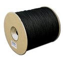 T.W . Evans Cordage #4 1/8" BLACK COTTON SHADE CORD 1000 YARD SPOOL Thumbnail - 1