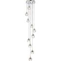 Elegant Lighting Eren 10 lights Chrome pendant Thumbnail - 1