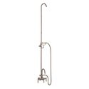 Leg Tub Filler & Hand Held Shower Combo with Lever Handles - Barclay Products Thumbnail - 1