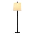 Black Metal Three Way Floor Lamp Shade 58.5 Tall - Adesso Thumbnail - 1
