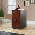 Sauder Via 2-Drawer Pedestal - Classic Cherry Finish Thumbnail - 1
