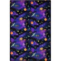 Space Explorer 12' x 12' Area Rug In Color Fluorescent Thumbnail - 1