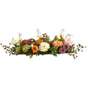 Nearly Natural 4665 Mixed Peony Centerpiece Silk Flower Arrangement Thumbnail - 1