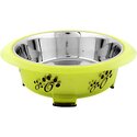 Iconic Pet Designer Pet Bowl - Color Splash Oval Fusion Thumbnail - 1