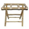 Bamboo Luggage Rack with Folding Design & Lightweight Oil Finish Thumbnail - 1