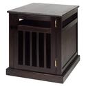 Casual Home Pet Crate End Table - Solid Wood, Stylish & Functional Thumbnail - 1