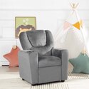 Naomi Home Suri Push Back Kids Recliner Thumbnail - 1